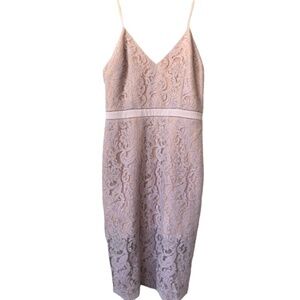 New Stylestalker Lilac Sunset Floral Midi Dress Size Medium NWT